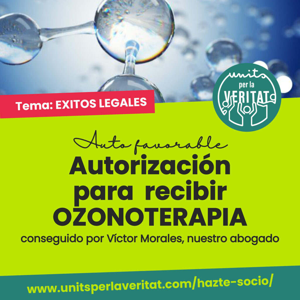 Autorización Terapia ozono