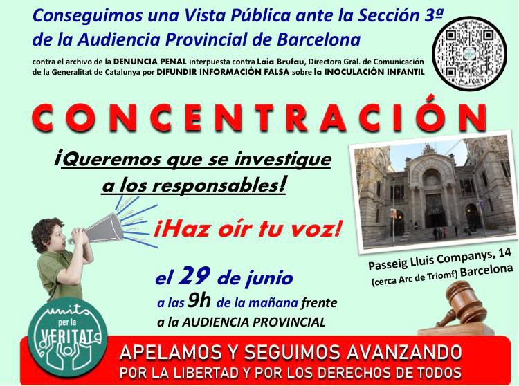 CONCENTRACIÓN COMUNICADA